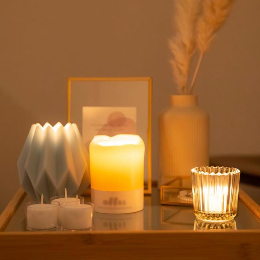 特許取得 無くならない アロマキャンドル リフィル式 キャンドル