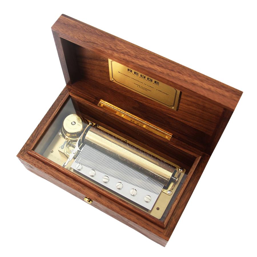 REUGE（リュージュ） オルゴール 72弁 L'Auberson ウォールナット AXA