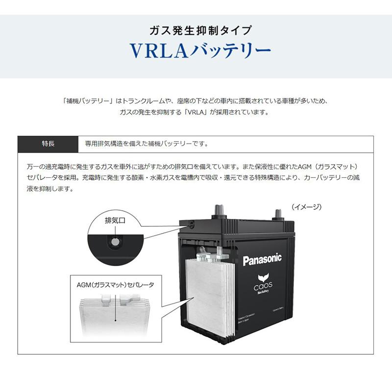 カオス N-S55B24R/HV Panasonic パナソニック caos カーバッテリー