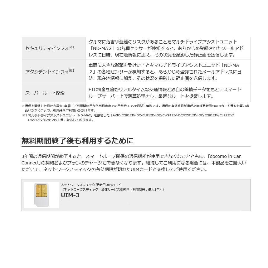 カロッツェリア ND-DC3 pioneer パイオニア carrozzeria サイバーナビ