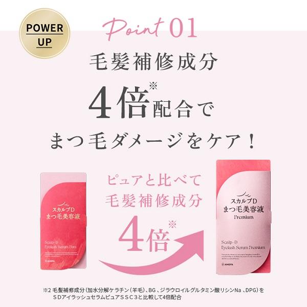 スカルプD スカルプDまつ毛美容液 プレミアム アイラッシュセラム 3本