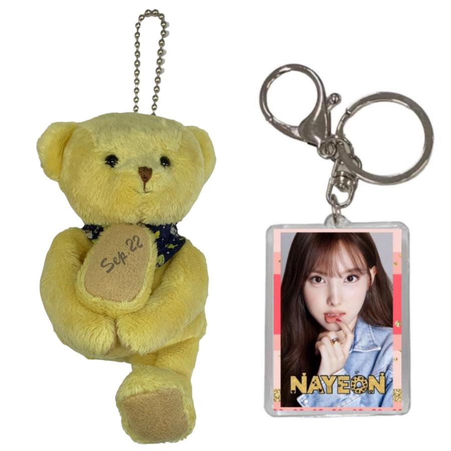 ナヨン NAYEON TWICE トゥワイス キーホルダー付き バースデー ベア
