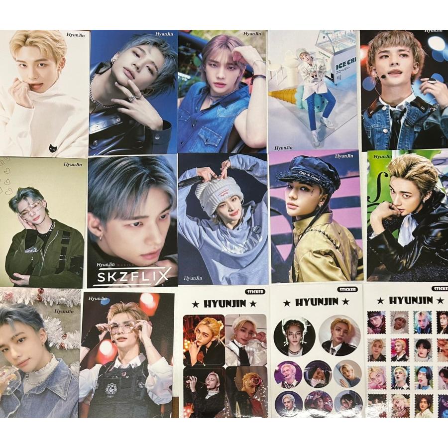 ヒョンジン StrayKids ストレイキッズ スキズ ポストカード ステッカー