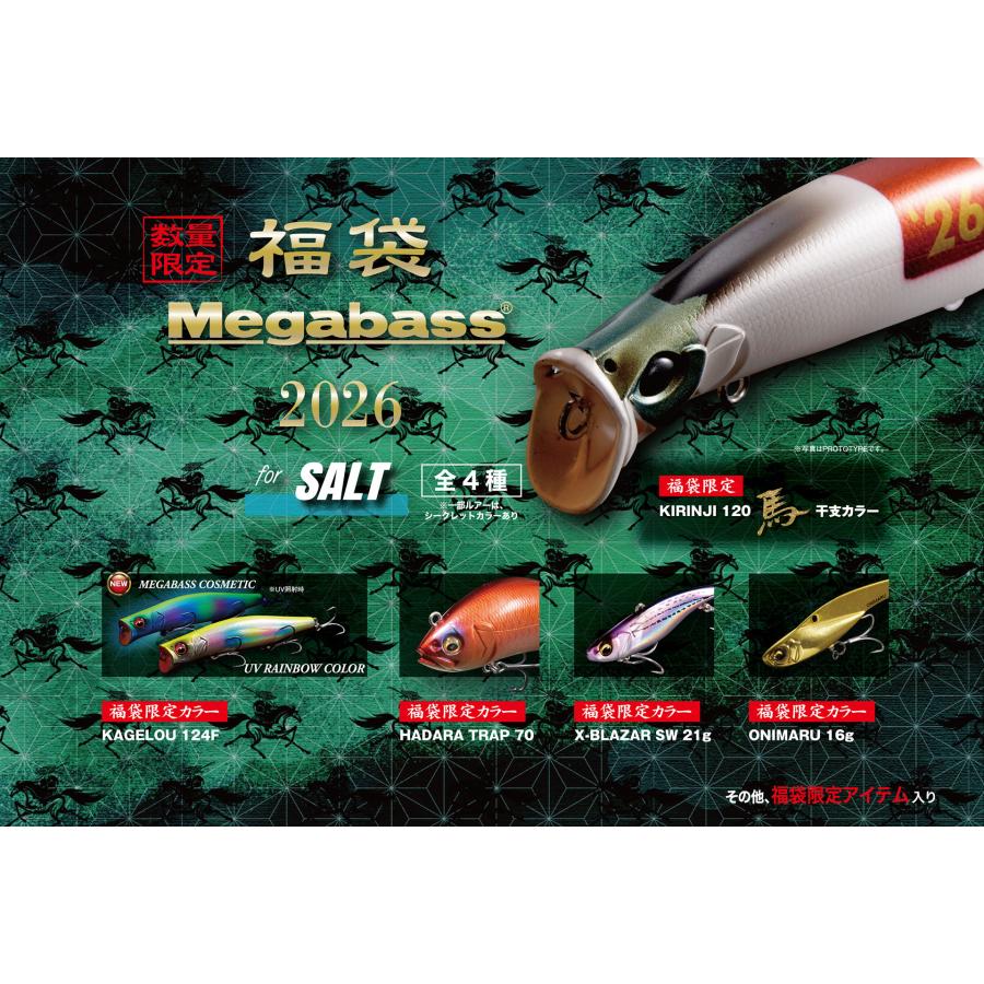 Megabass（メガバス） 2026 福袋 for ソルトセット : アングラーズ
