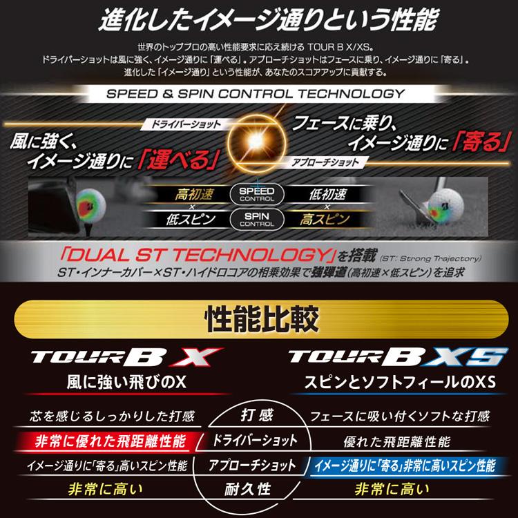 BRIDGESTONE GOLF 【4ダースセット】ブリヂストンゴルフ ツアー B X
