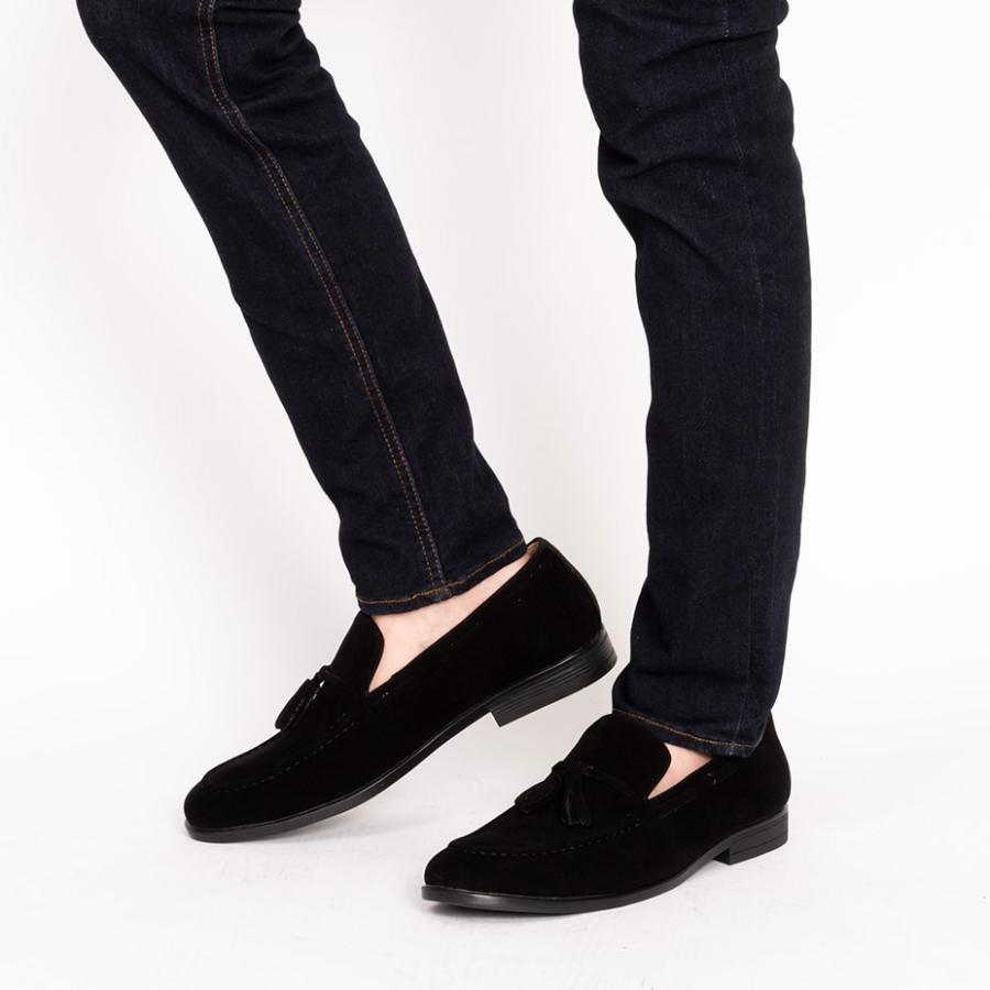 SVEC（シュベック） タッセルローファー メンズ ローファー 革靴