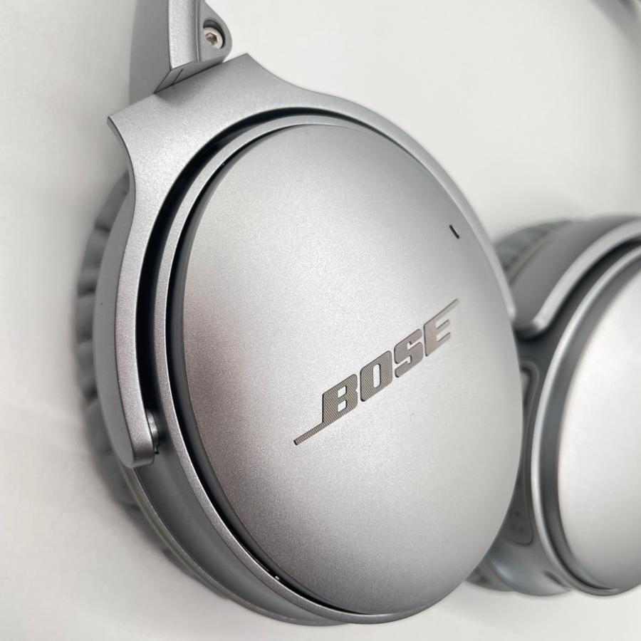 QuietComfort Bose 35 シルバー ワイヤレスヘッドホン ケース付き