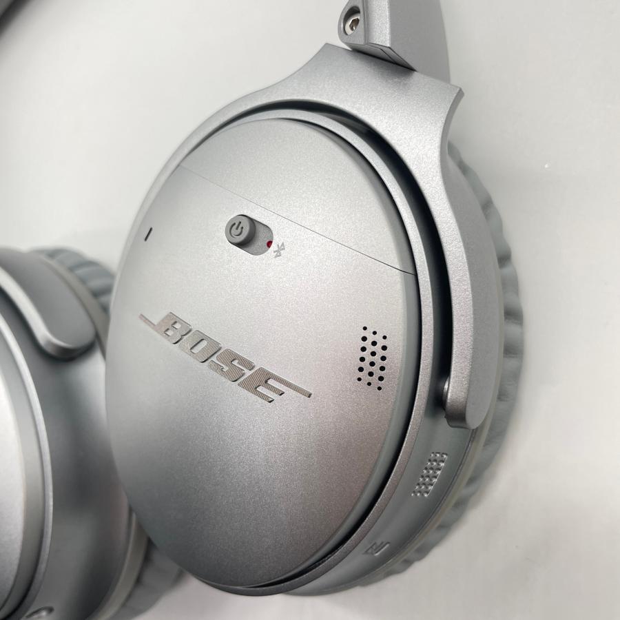 QuietComfort Bose 35 シルバー ワイヤレスヘッドホン ケース付き