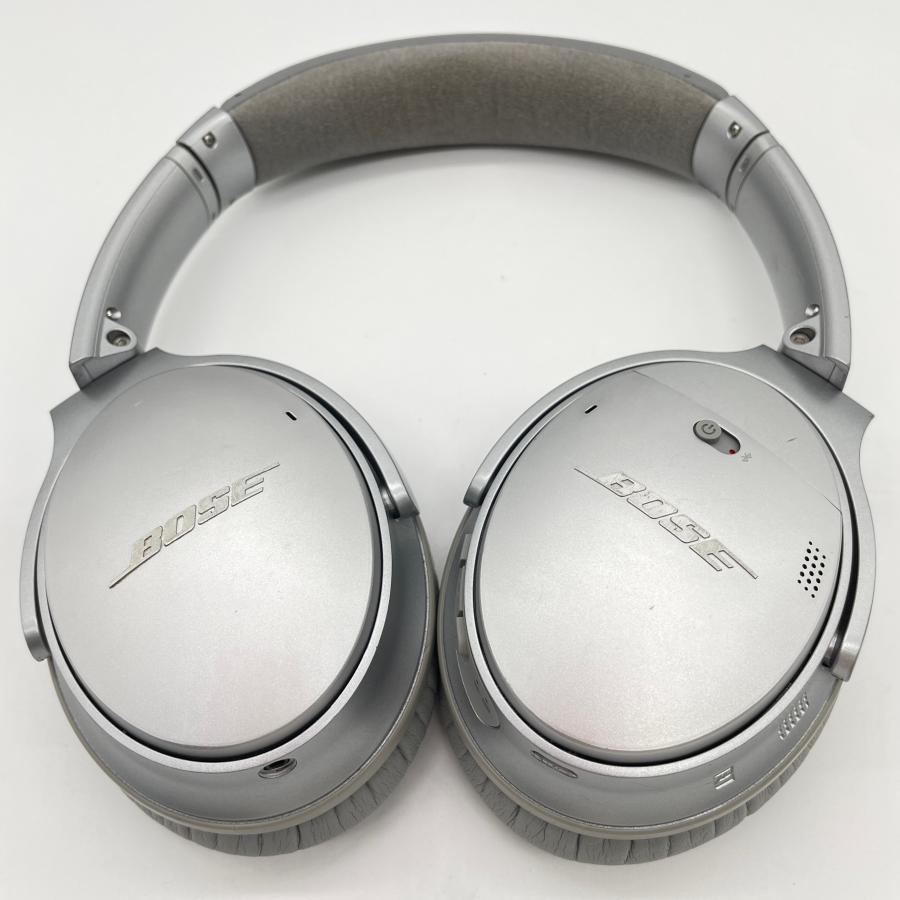 QuietComfort Bose 35 シルバー ワイヤレスヘッドホン ケース付き