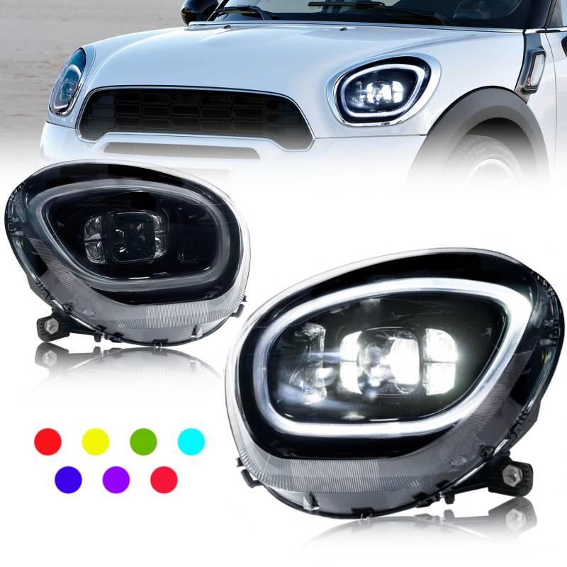 新品 BMW ミニクロスオーバー 右LEDヘッドライト ミニ クロスオーバー