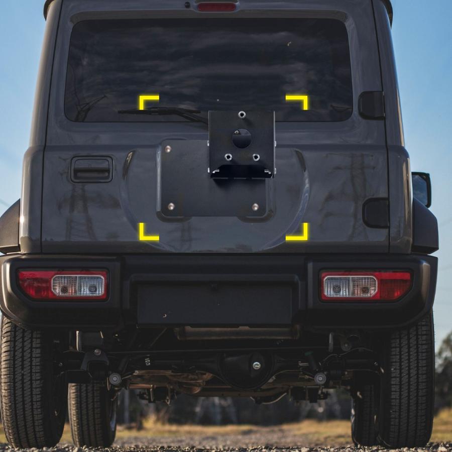 ジムニー スズキ スペアタイヤブラケット JB64 JB74 スペアタイヤ移動