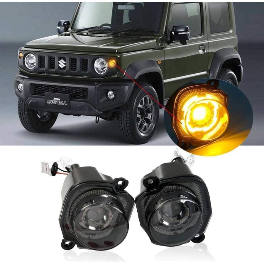 ジムニー 翌日配送 スズキ JB64 JB74 LED フロントグリル ウィンカー