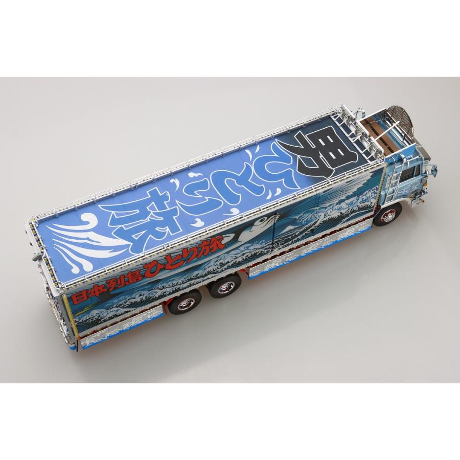 青島文化教材社 アオシマ 1/32 トラック野郎 No.02 一番星 熱風5000