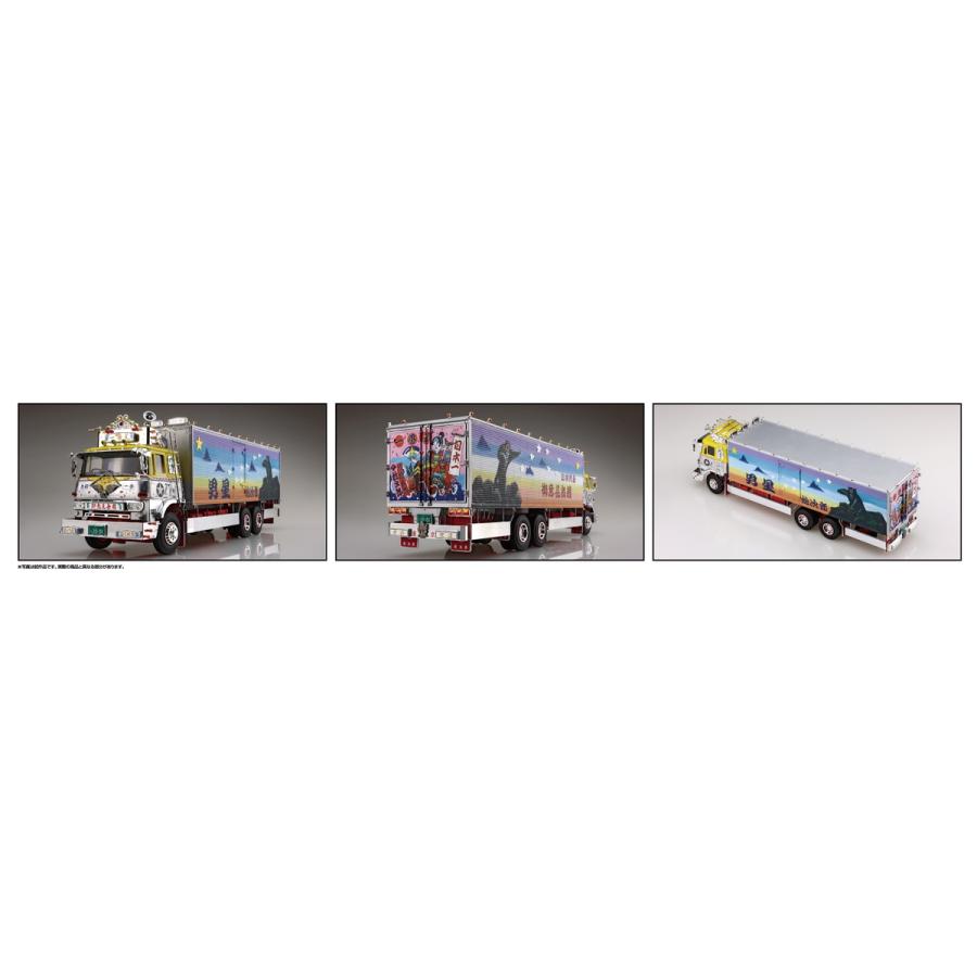 青島文化教材社 アオシマ 1/32トラック野郎 No.1 一番星 御意見無用