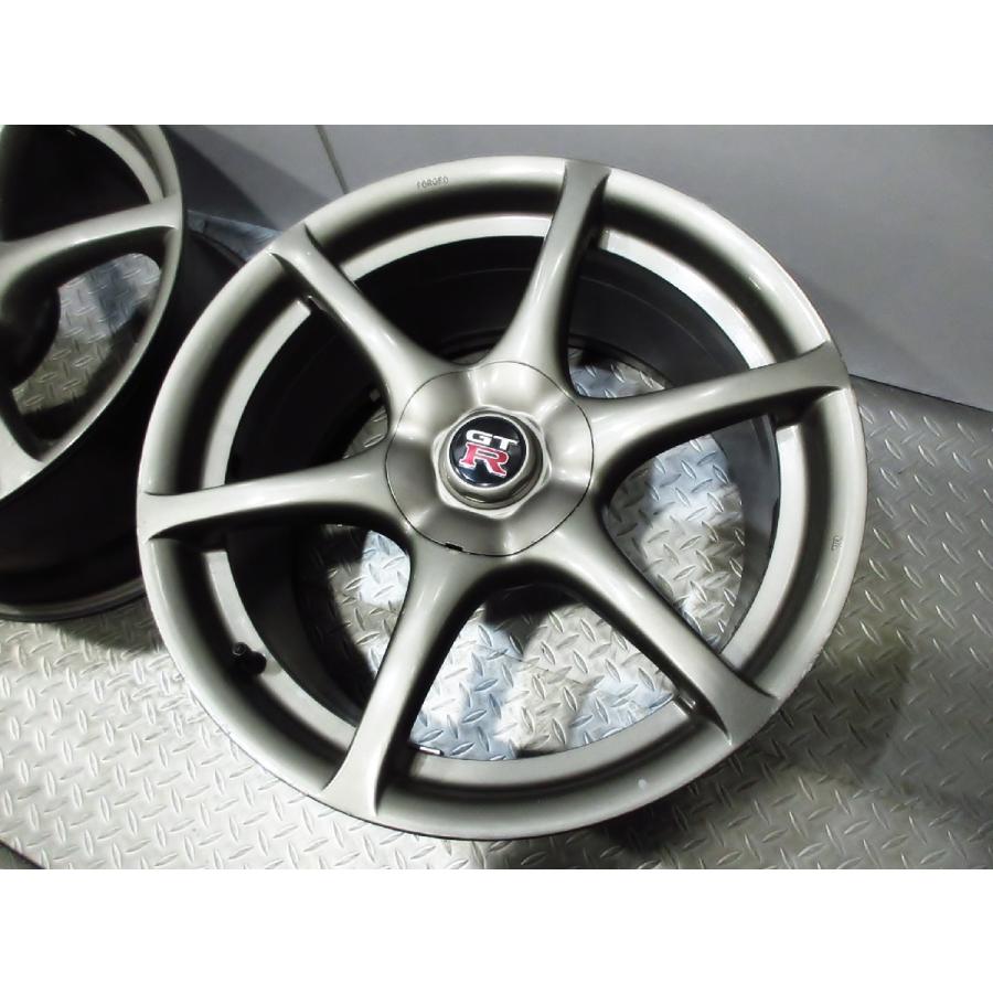 GT-R 希少モデル 日産 BNR34 スカイライン R34 純正 FORGED ホイール 4