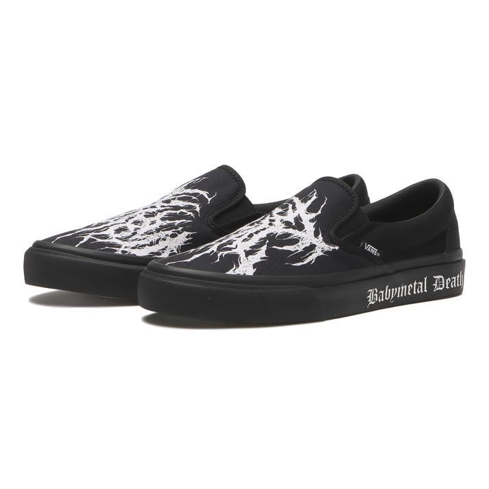 VANS（ヴァンズ） SLIP ON スリッポン V98CF BABYMETAL BLACK/WHITE