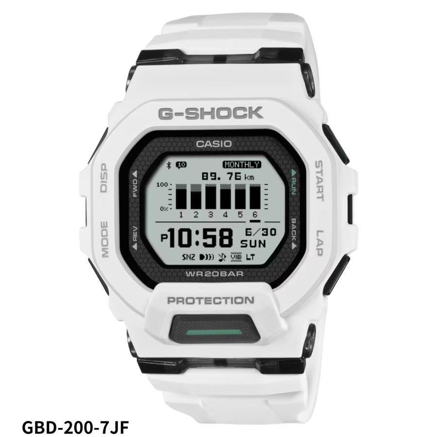 G-SHOCK GBD-200-1A1JF GBD-200-7JF G-SQUAD モバイルリンク機能 G