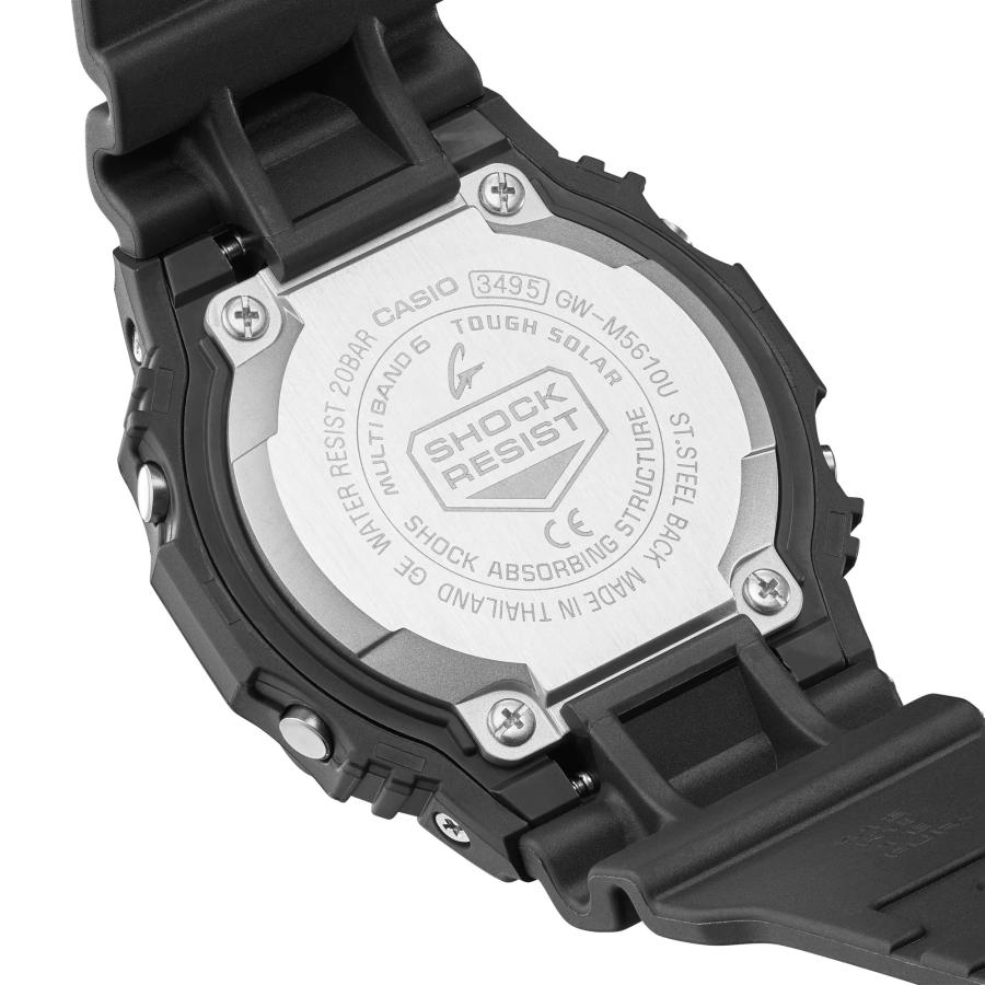 G-SHOCK GW-M5610U-1CJF Gショック 電波時計 電池交換不要 腕時計