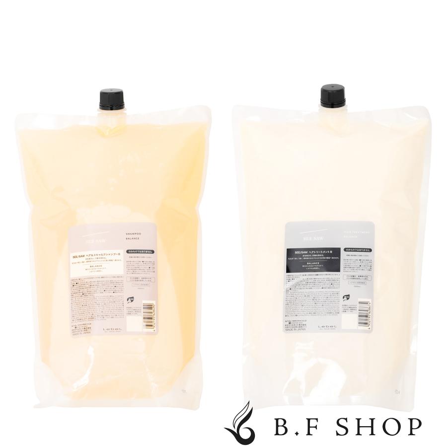 セット品】ルベル シーソー シャンプー バランス 2500ml