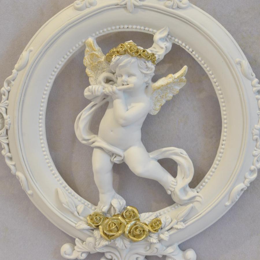 壁掛け エンジェルパネル ウォールフレーム 壁掛け天使額 エンジェル額
