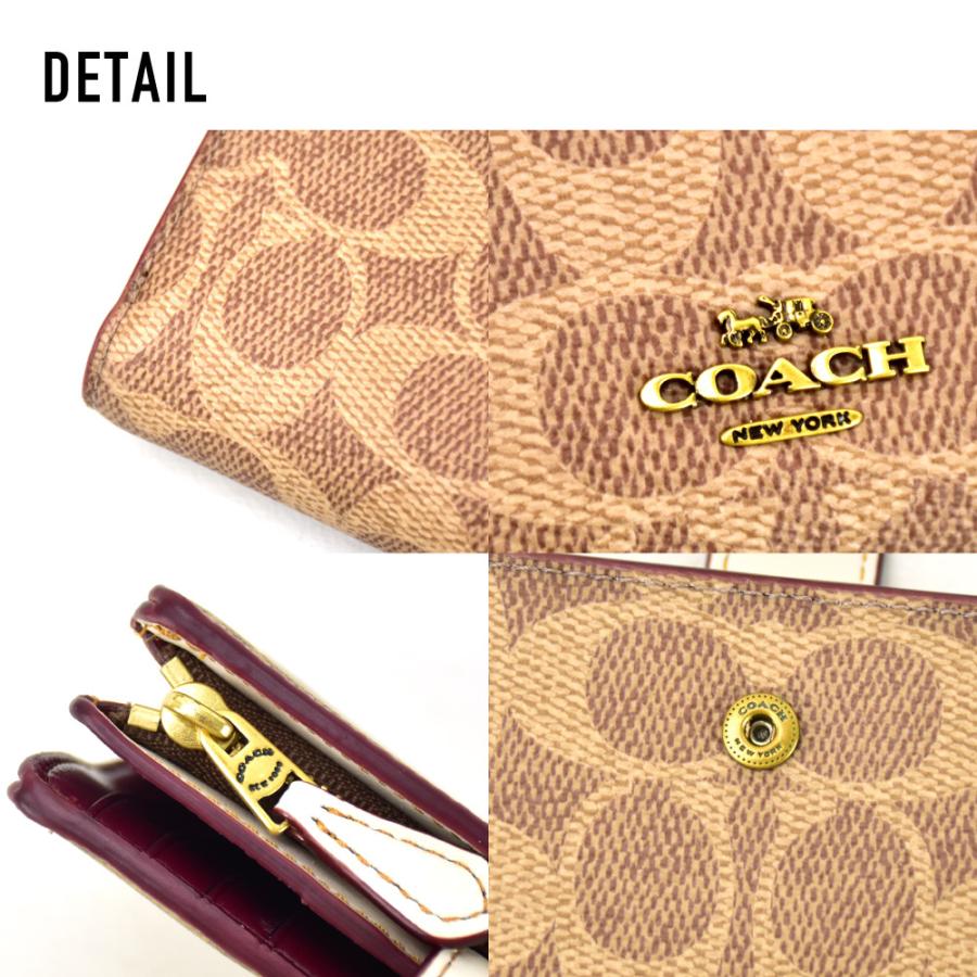 COACH（コーチ） 財布 レディース 二つ折り 小銭入れ カードケース