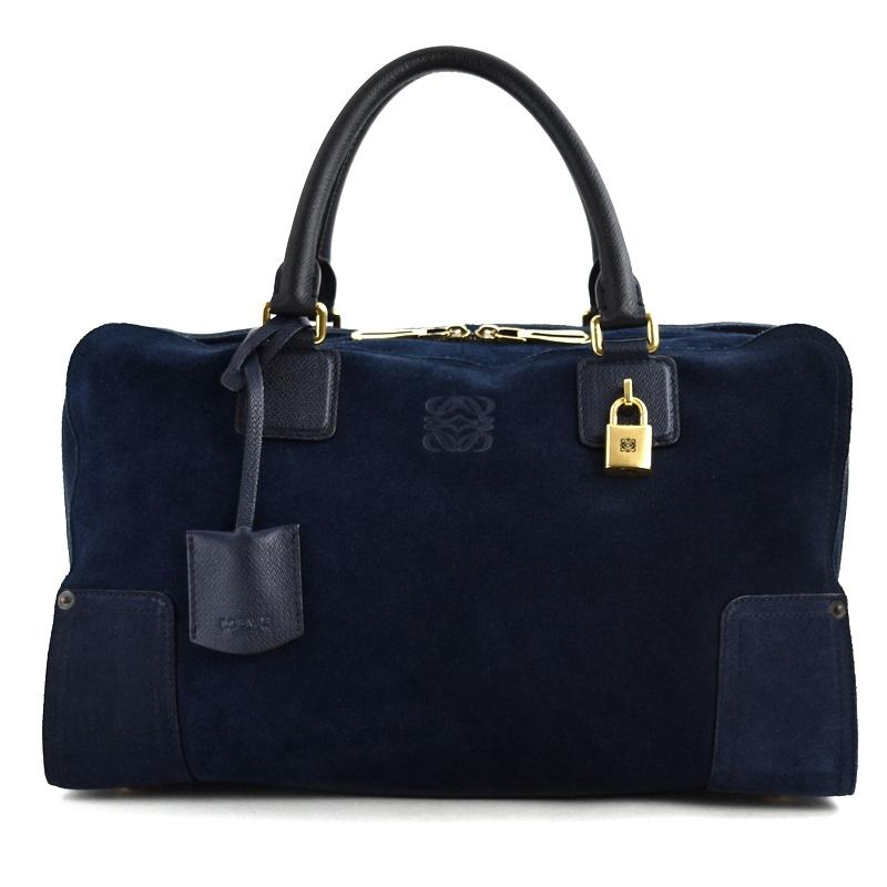 Amazona（LOEWE） ロエベ バッグ アマソナ36 ボストンバッグ スエード