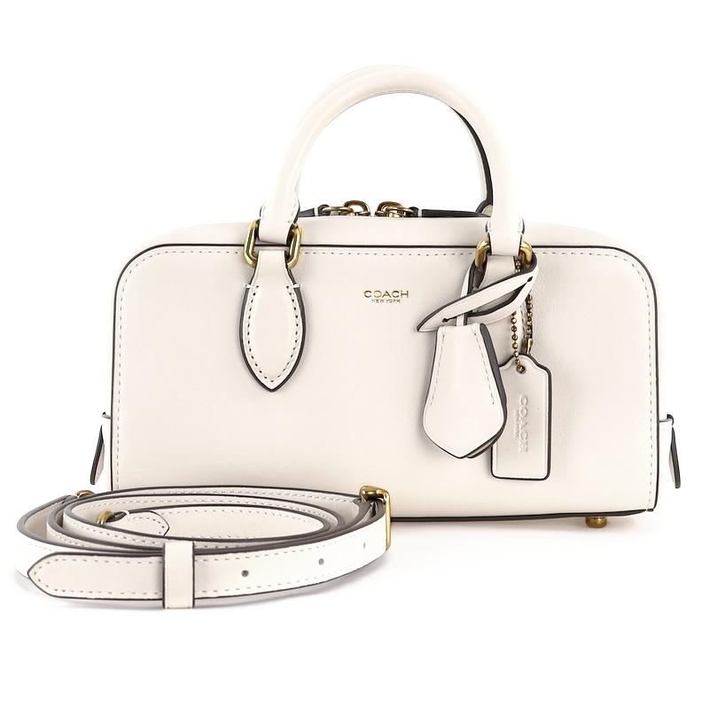 COACH（コーチ） バッグ 中古 バワリーサッチェル22 ホワイト CY917