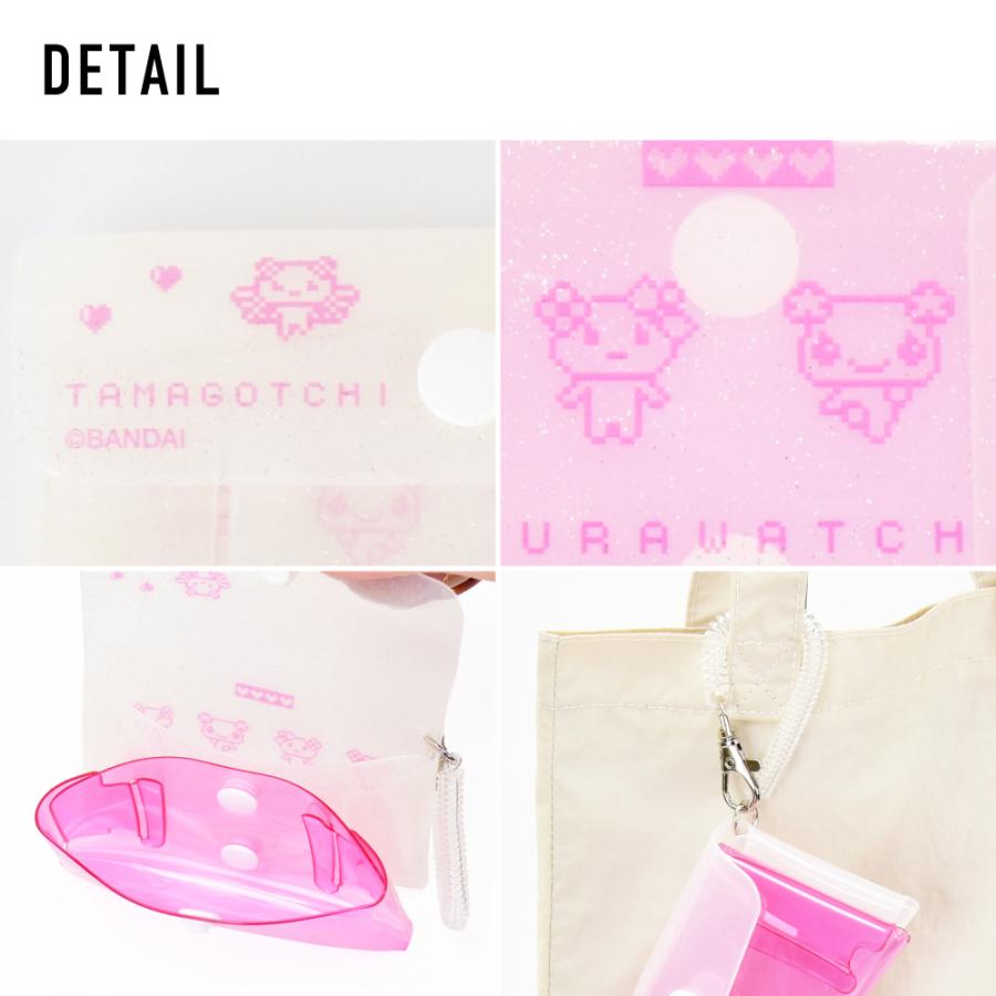 たまごっち クリアポーチ 小物入れ ポーチ 仕分け コイル 定期入れ
