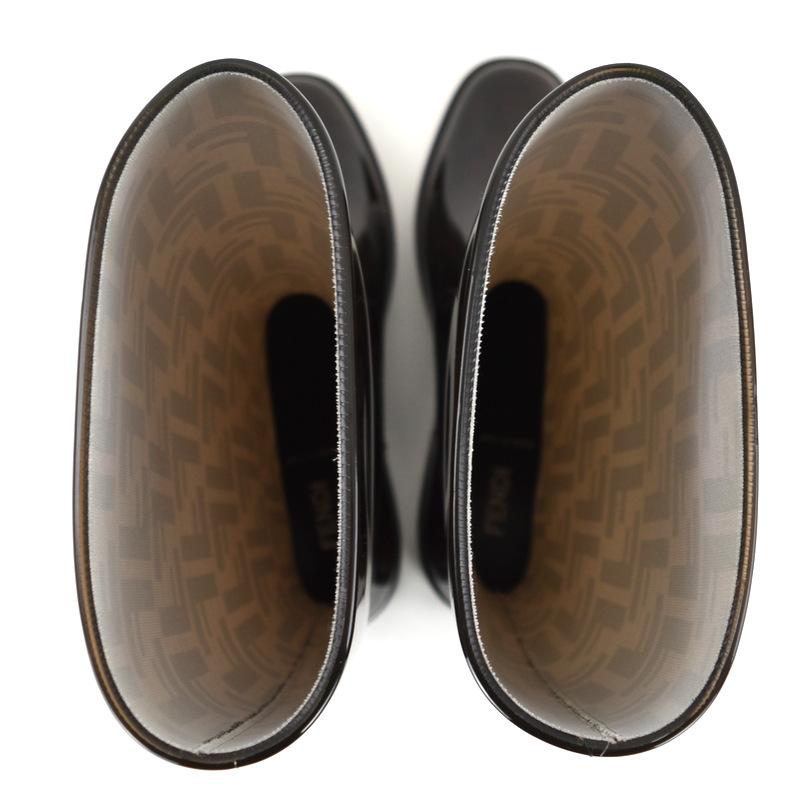 FENDI（フェンディ） レインブーツ レディース サイズ36 ズッカ