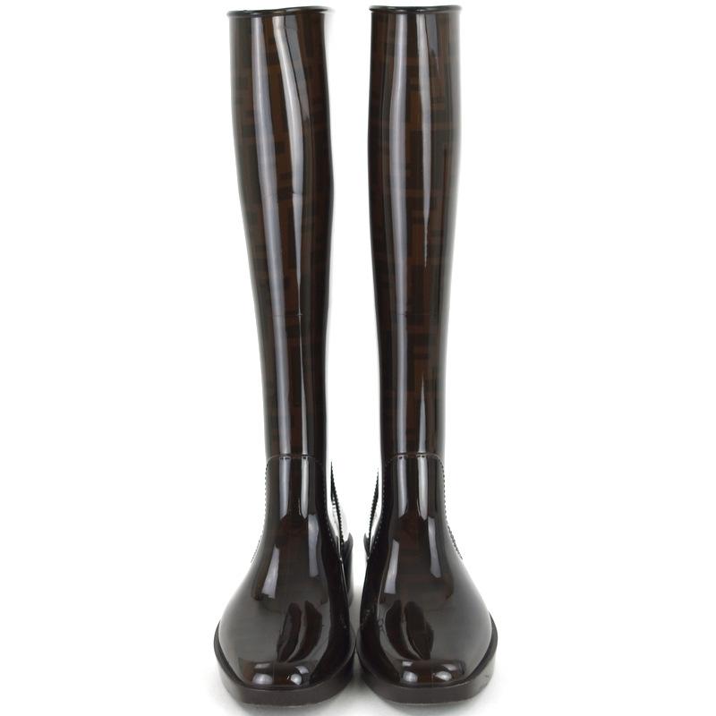 FENDI（フェンディ） レインブーツ レディース サイズ36 ズッカ