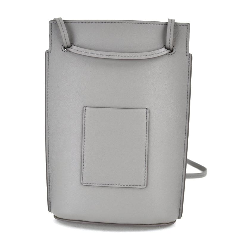 LOEWE（ロエベ） バッグ レディース ダイスポケット レザー グレー