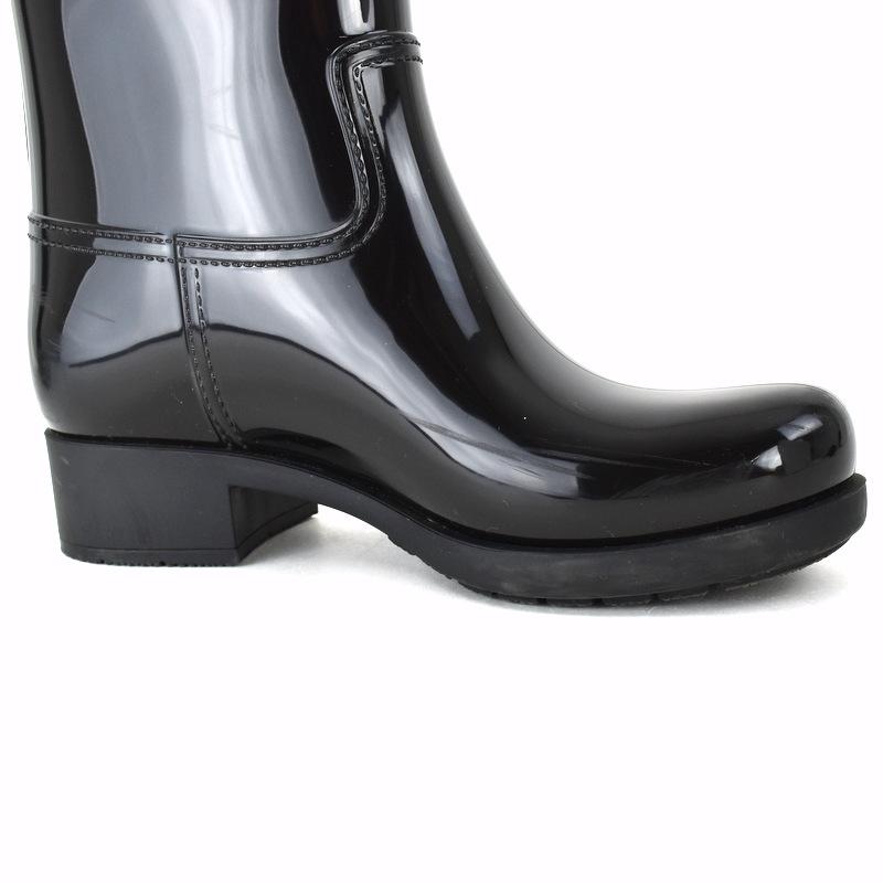 PRADA（プラダ） レディース レインブーツ サイズ36 23.0cm ブラック