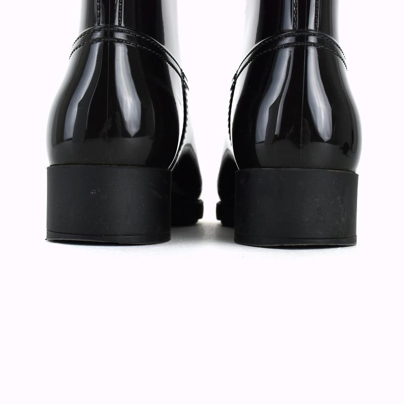 PRADA（プラダ） レディース レインブーツ サイズ36 23.0cm ブラック