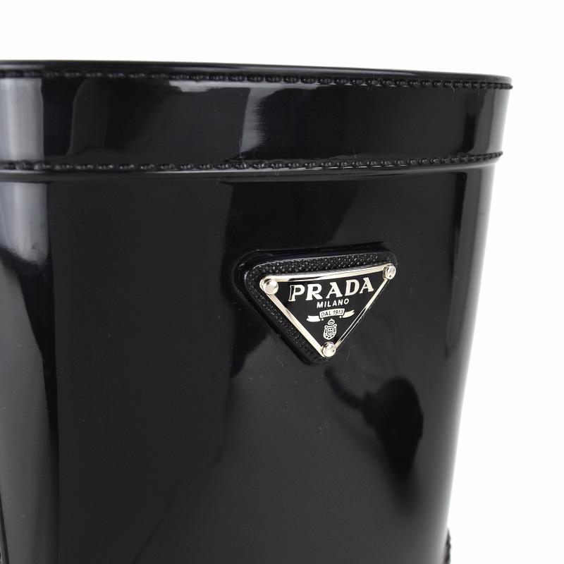 PRADA（プラダ） レディース レインブーツ サイズ36 23.0cm ブラック