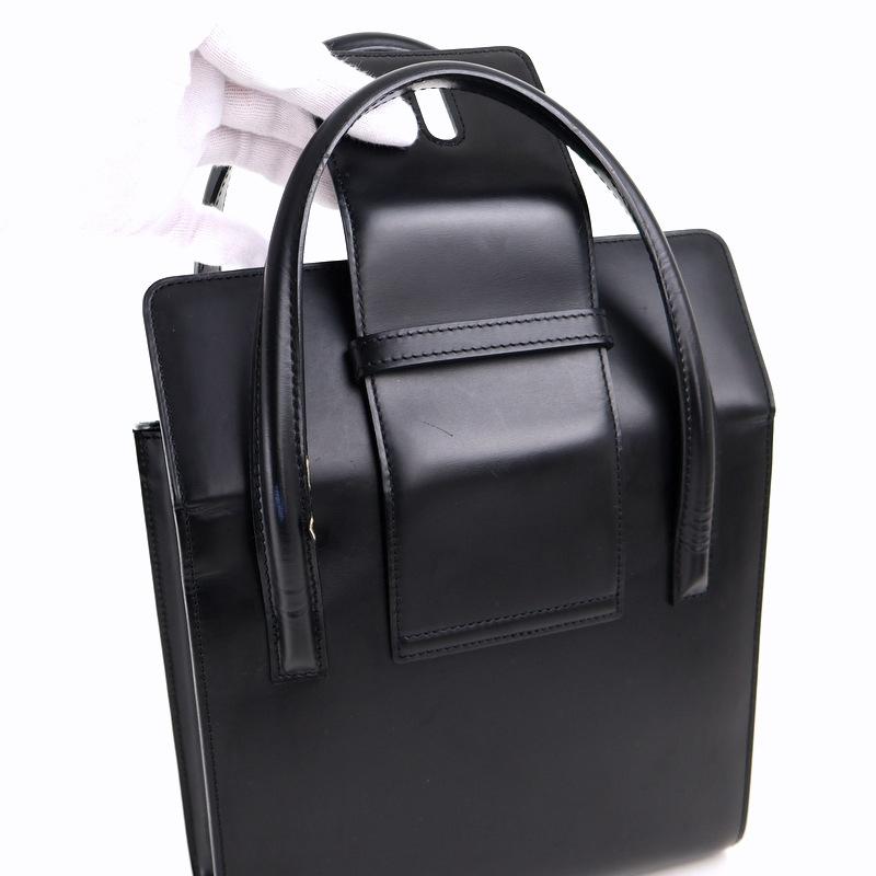 Cartier（カルティエ） ハンドバッグ ブラック パンテール レザー
