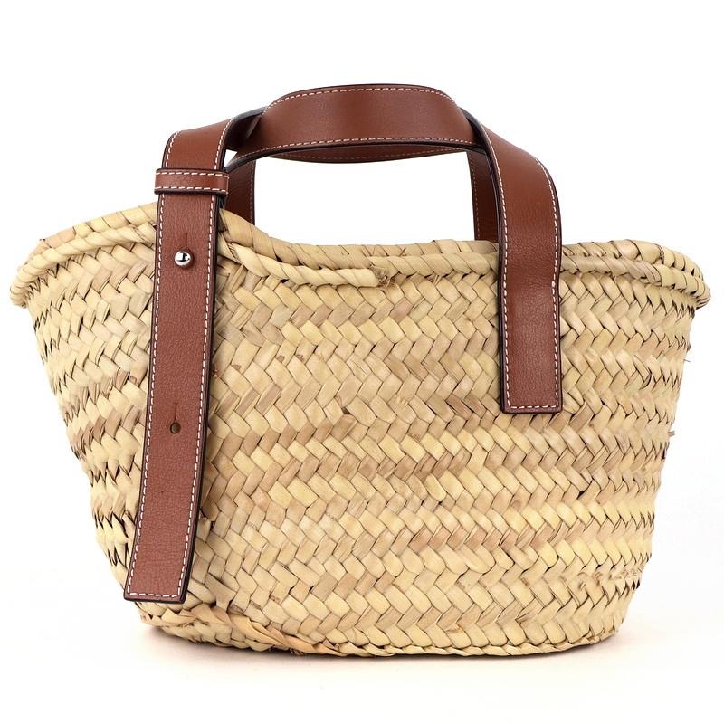 LOEWE（ロエベ） バッグ 中古 バスケットバッグ スモール ヤシの葉