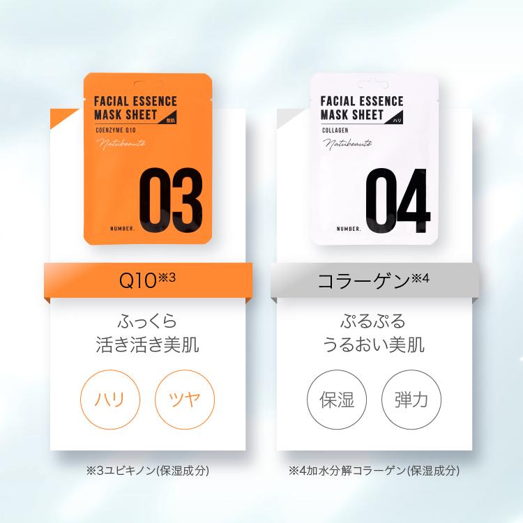 Natubeaute（ナチュボーテ） シートマスク EGF 10枚セット 韓国コスメ