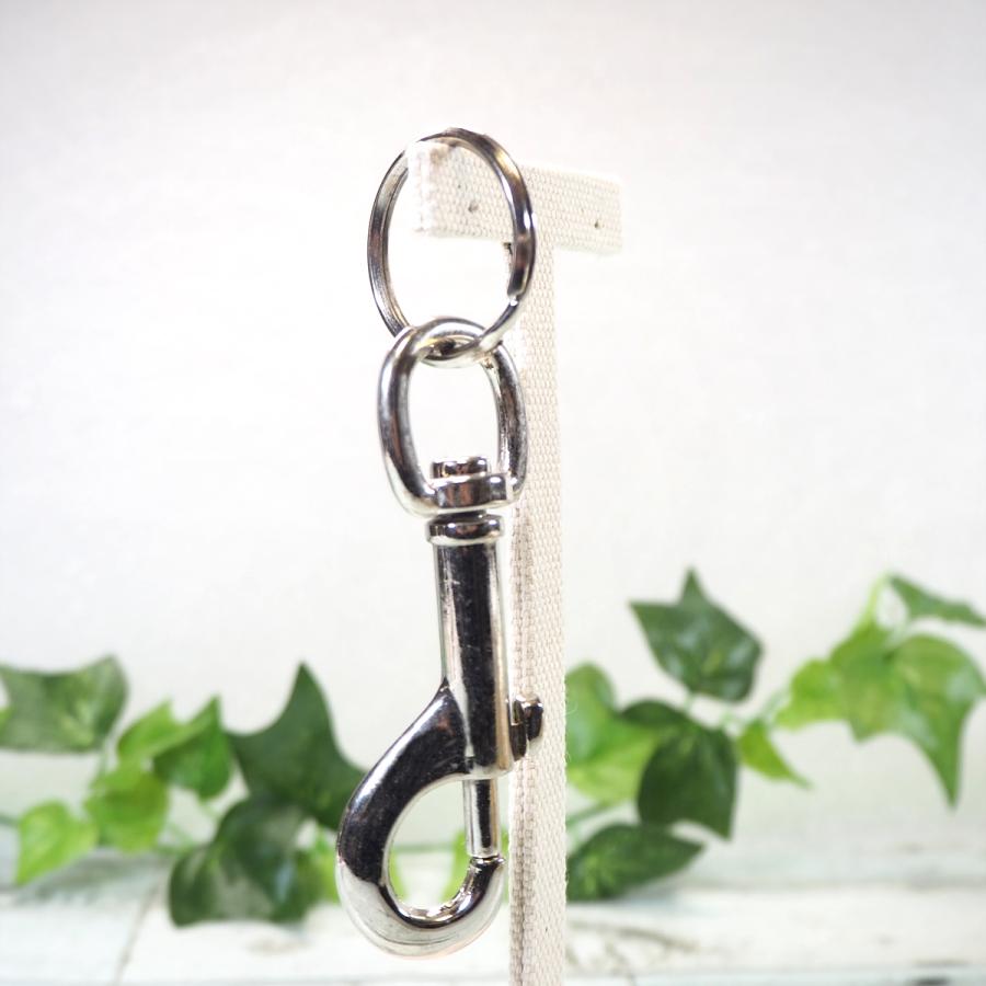 キーホルダー スナップフック キーリング パーツ ナスカン しっかり