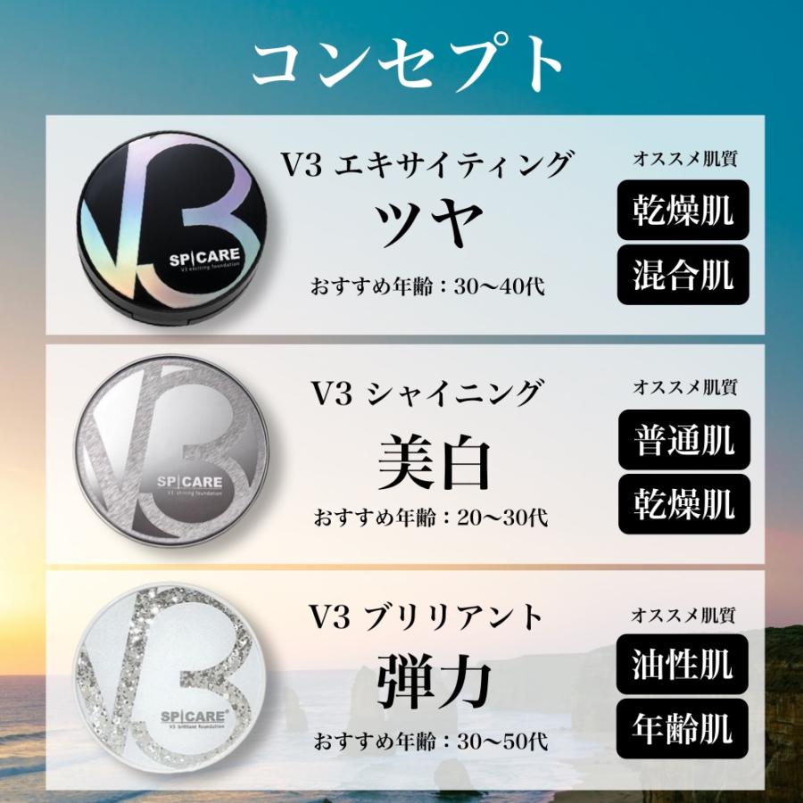 SPICARE V3 シャイニング ファンデーション エキサイティング