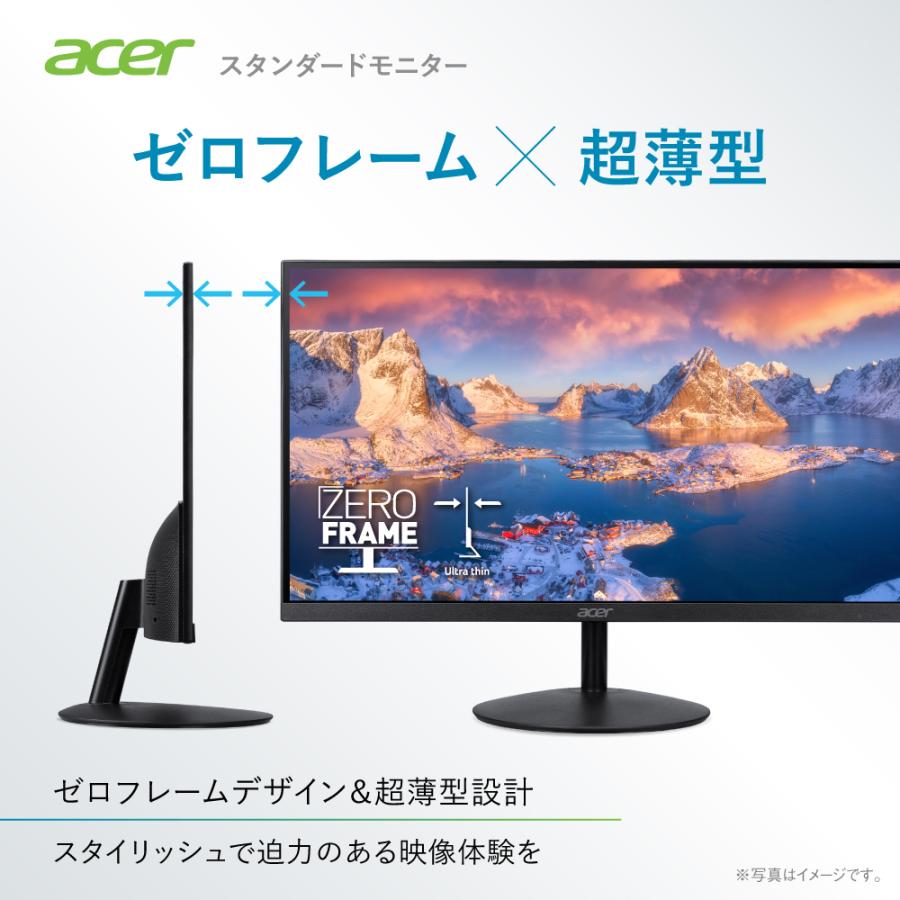acer（エイサー） モニター 27インチ WQHD 16:9 IPS 非光沢 NTSC 72