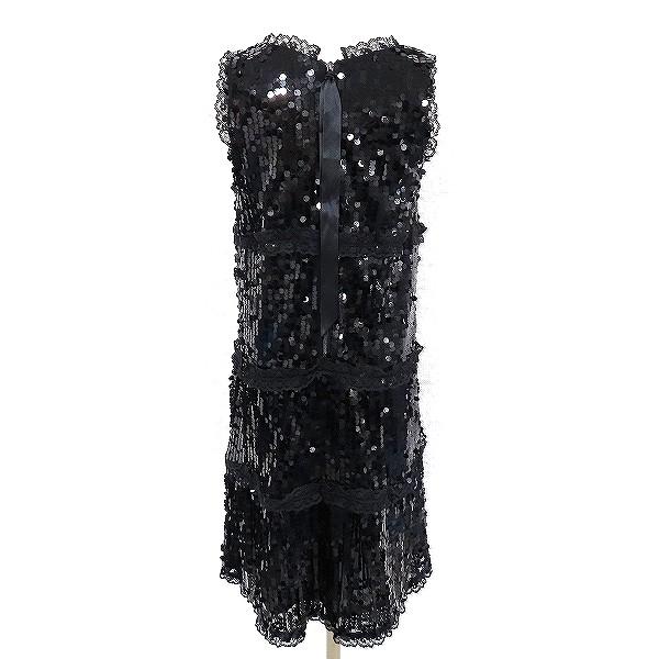 snc レッドヴァレンティノ RED VALENTINO ワンピース 黒 ノースリーブ