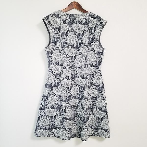 LAURA ASHLEY（ローラアシュレイ） #snc ワンピース 14 紺 半袖 花柄