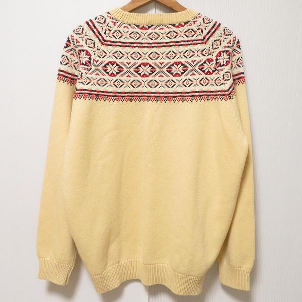 PAPAS（パパス） #wnc ニット セーター L アイボリー 赤 紺