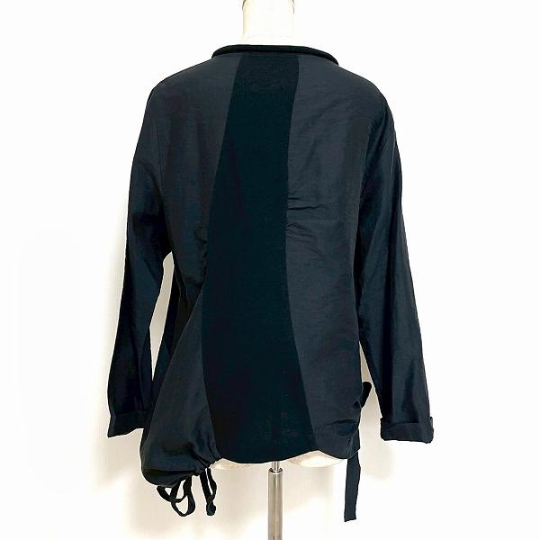 axc ジウセンソユニコ 慈雨 Sensounico カーディガン ジャケット 40 黒