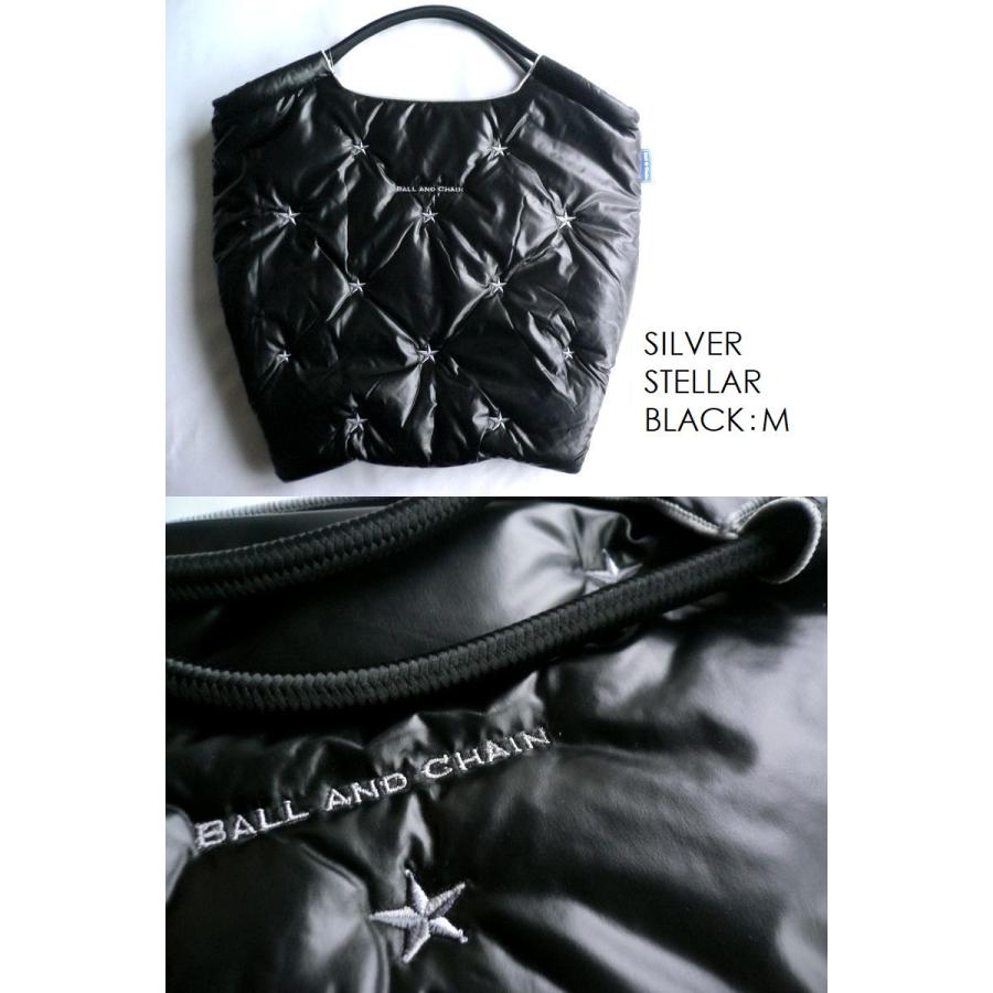 Ball & Chain エコバッグ 黒 福岡限定キルティング Lサイズ Ball