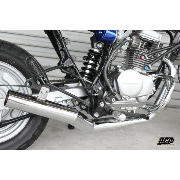 エイプ100 ショート管（メッキ） : エーシーピー二輪サービス - 通販