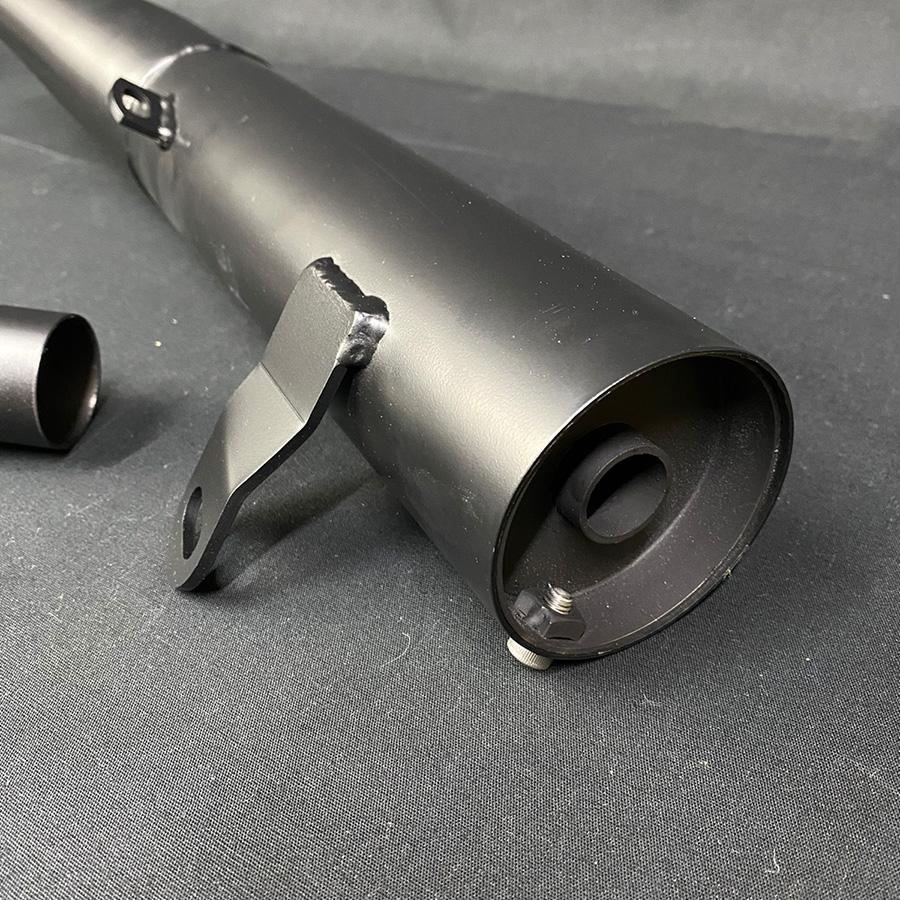 TOP MODA】 GS400 塾長管 ブラック 旧車 マフラー : エーシーピー二輪