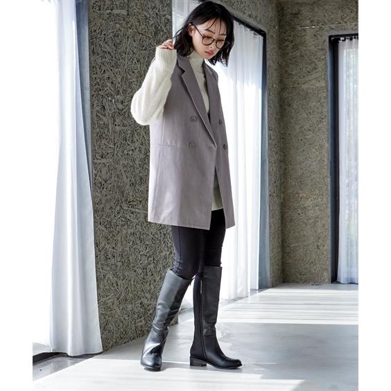 ニッセン（nissen） ブーツ 靴 4E 幅広 ゆったり 大きいサイズ ワイド