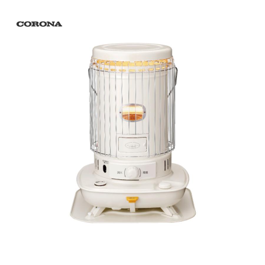 コロナ 石油ストーブ SL-6624 ホワイト 対流式 木造17畳 コンクリート