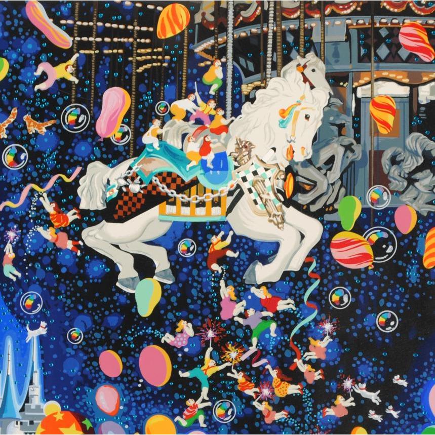 ヒロ・ヤマガタ ドリーム・オブ・ディズニーランド インテリア 絵画